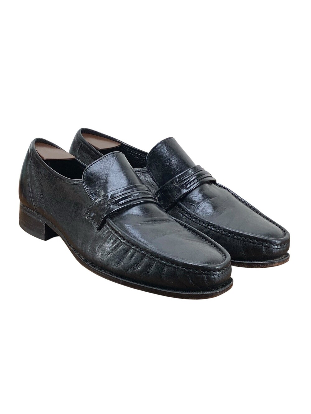 Florsheim Imperial Kenmoor Loafers 23242 Black Leather Penny Slip On Men’s 9.5 D